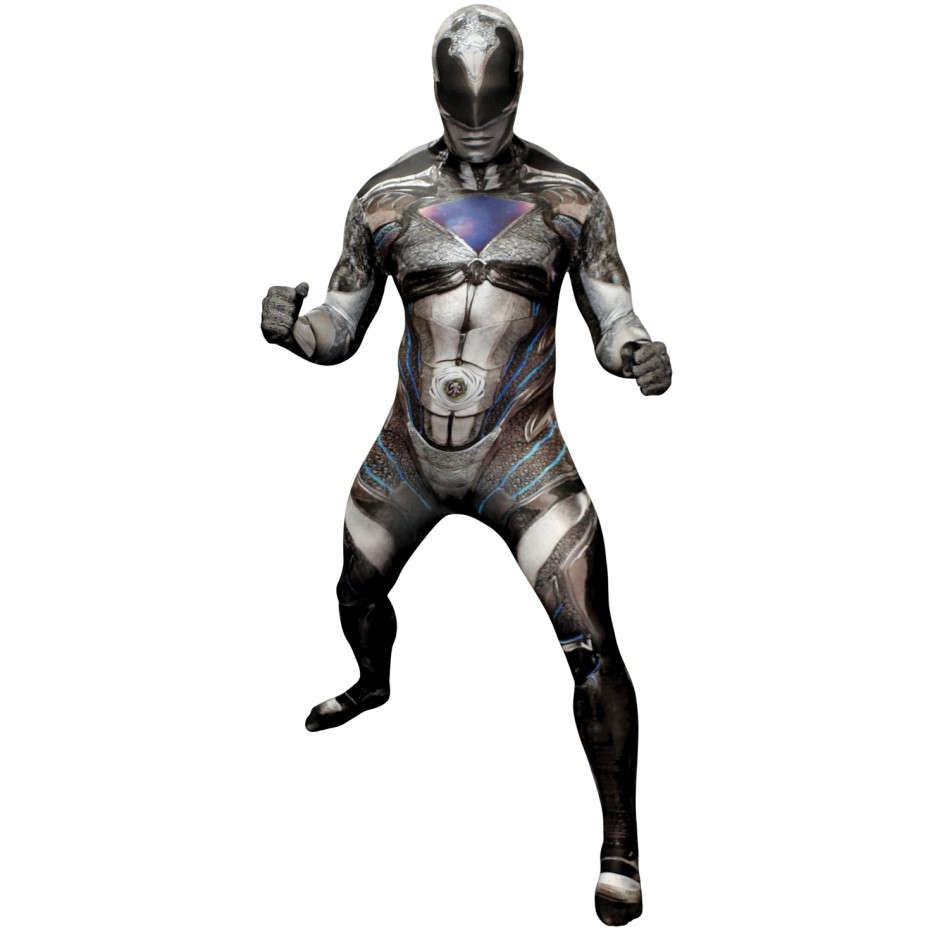 Deluxe Power Ranger Morphsuit Schwarz - 2