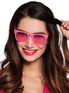 Neon Brille pink - 1