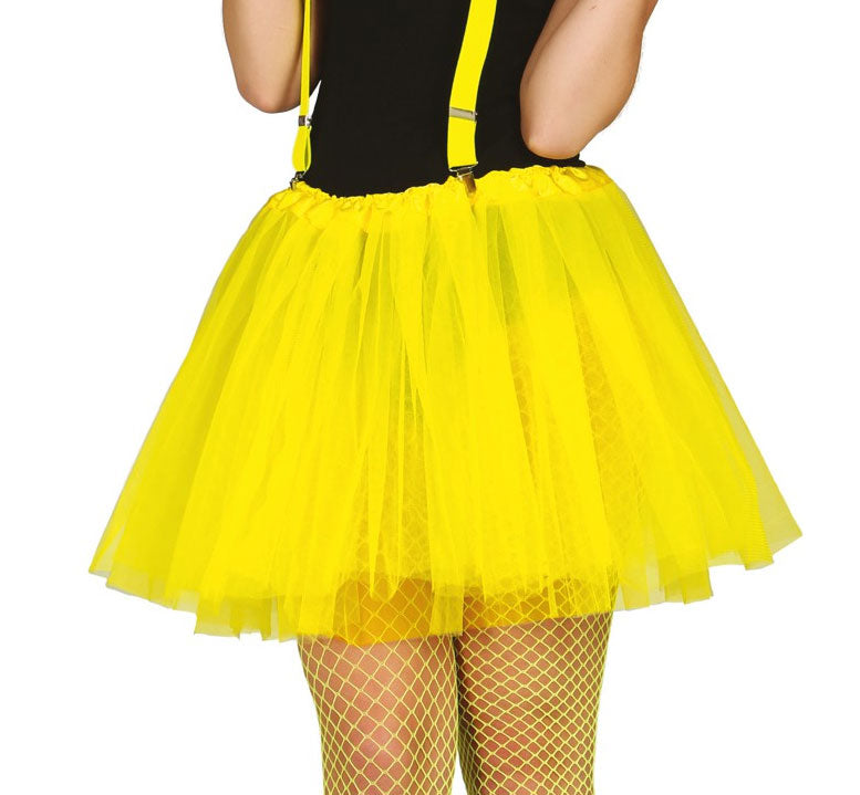 Tutu neon-gelb für Damen - 1