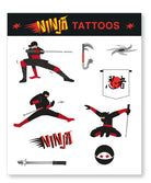 Ninja Party Tattoo Bogen 1