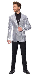 Suitmeister Sequins Silver Jacket für Herren - 1