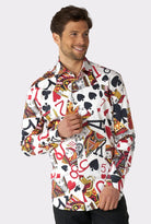 OppoSuits Shirt LS King of Clubs - 1