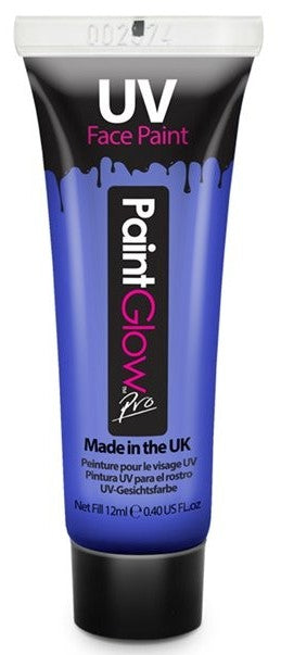 Paint Glow UV- Make Up neonblau 10ml 1