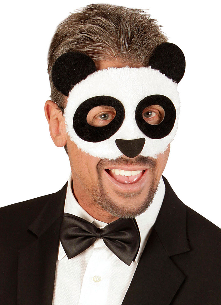 Panda Plüsch Maske für Damen und Herren - 1