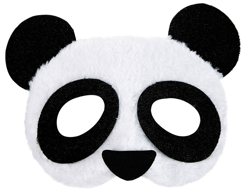 Panda Plüsch Maske für Damen und Herren - 3