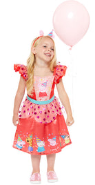 Peppa Pig Party Kleid Mädchenkostüm 1