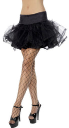 Sexy Petticoat Unterziehrock schwarz - 1