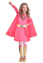 Pink Supergirl Kinderkostüm - 1