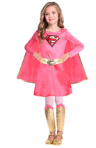 Pink Supergirl Kinderkostüm - 3