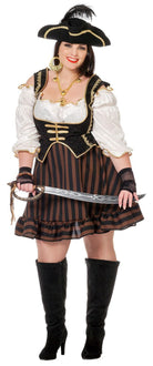 Piratenbraut Melinda Damenkostüm 4