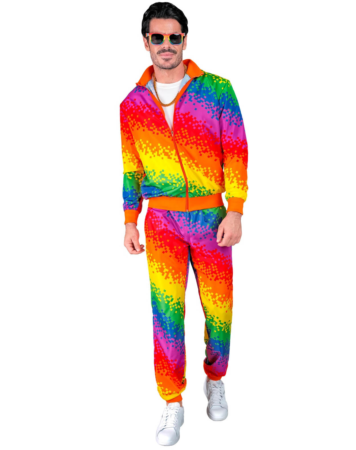 Pixel Regenbogen Trainingsanzug für Erwachsene - 2