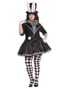 Crazy Hatter Hutmacherin Kostüm Plussize - 1