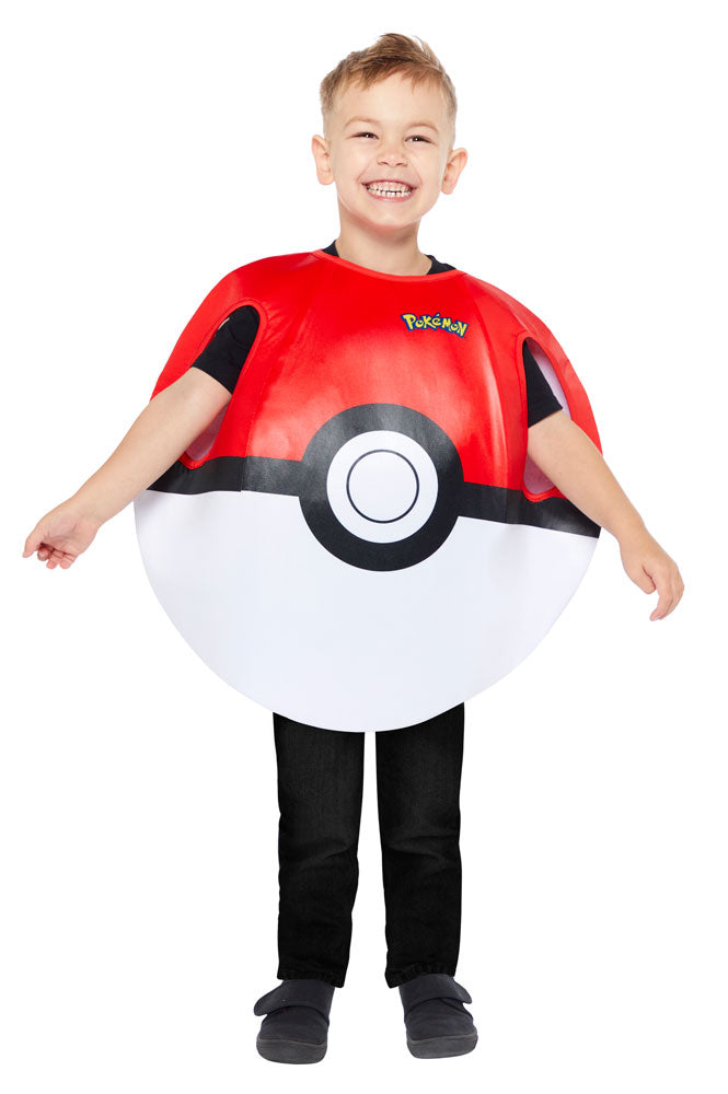 Pokemon Pokeball Überwurf Kinderkostüm - 1