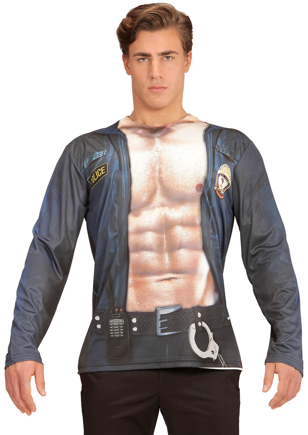 Police 3D Shirt fotorealistisch - 3