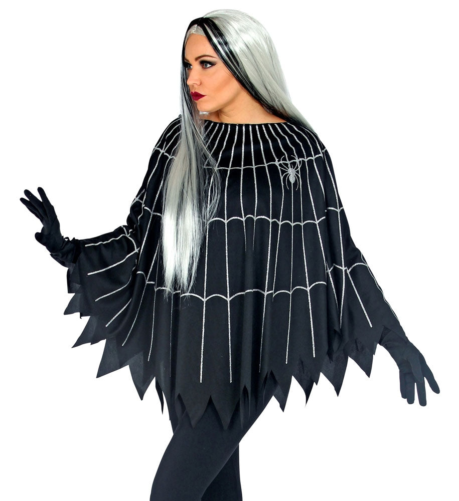 Spinnenlady Poncho Damenkostüm - 2