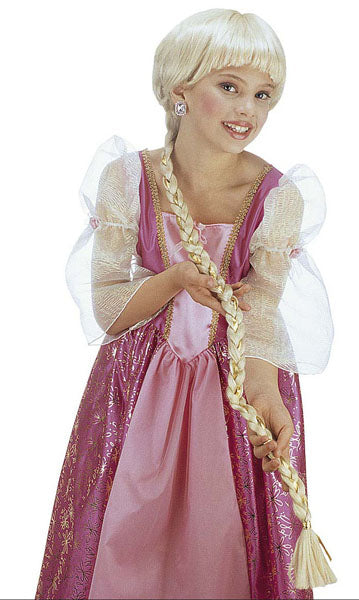 Rapunzel Prinzessin Perücke für Kinder - 1