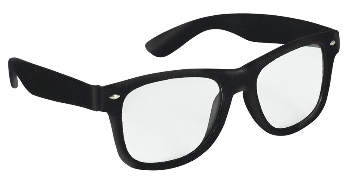 Retro Nerd Brille Lewis schwarz 1