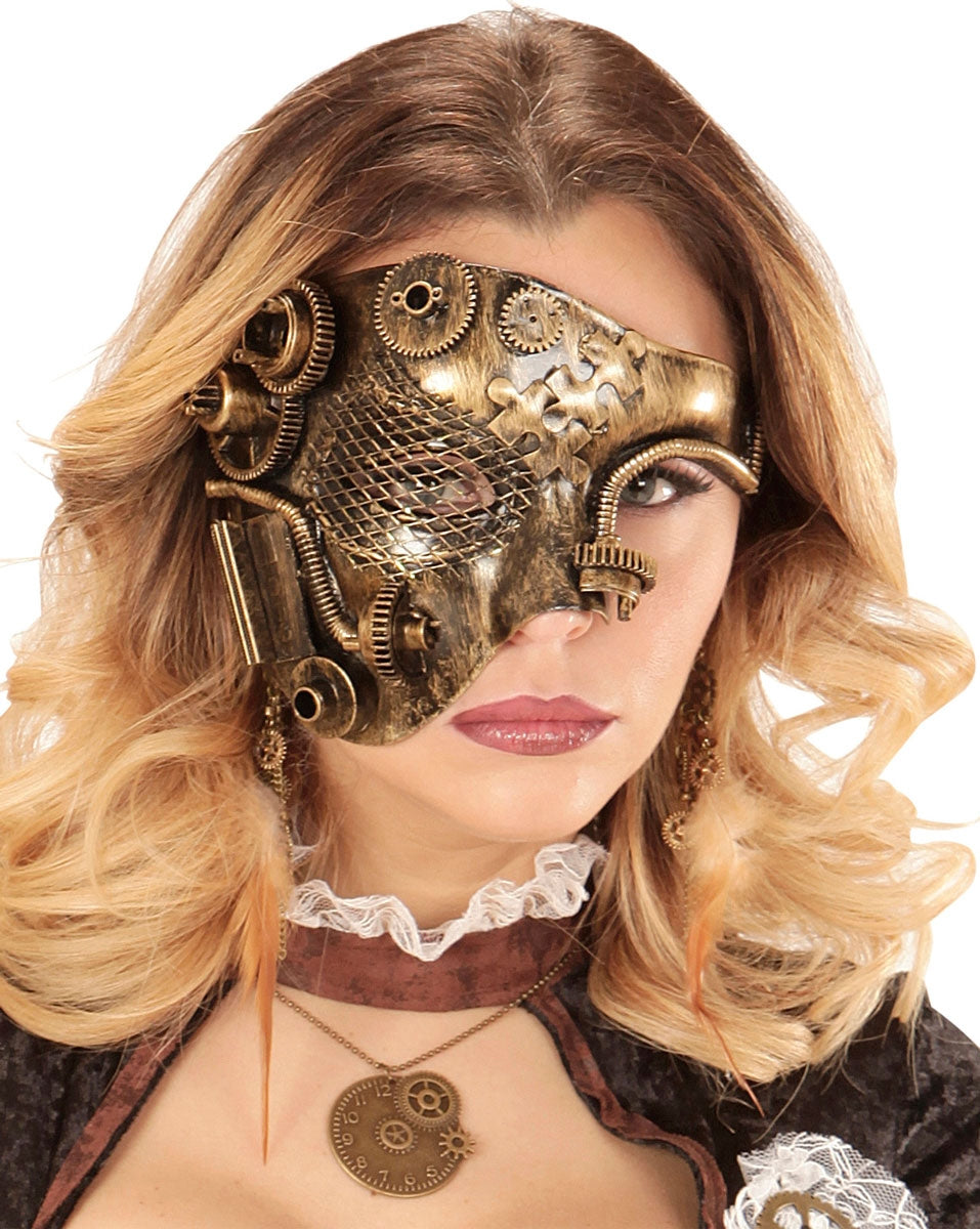 Retro Steampunk Maske für Damen - 2