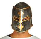 Ritterhelm für Herren silber-gold - 1