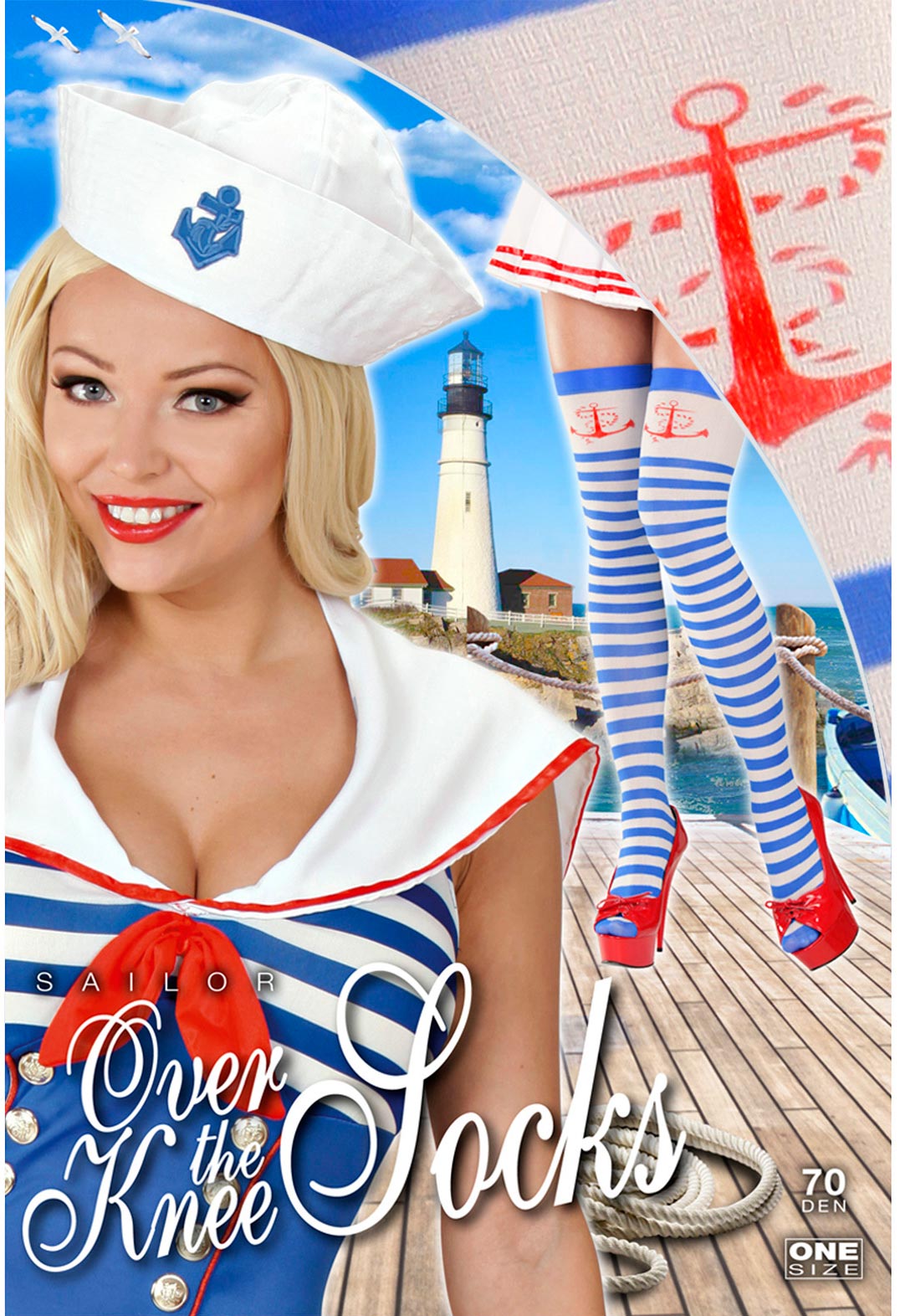 Sailor Girl Overknees - 3