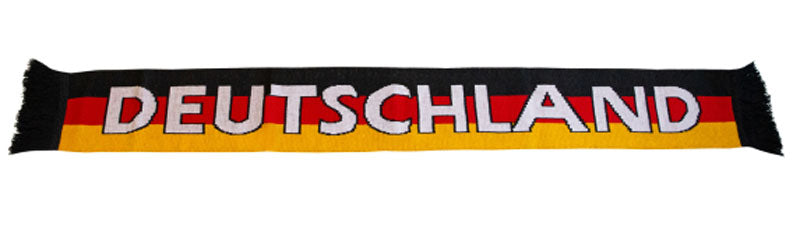 Deutschland Fan Schal mit Fransen - 1