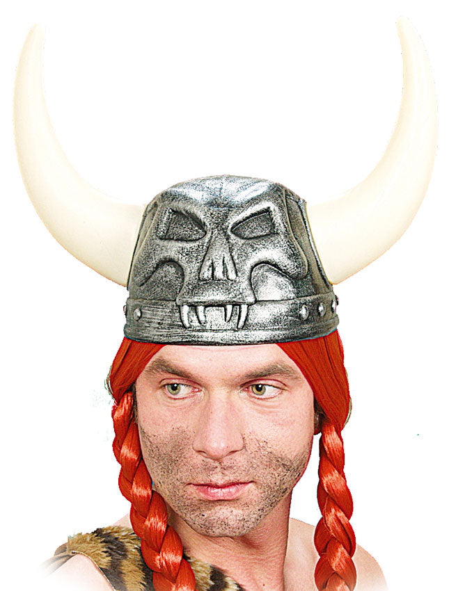 Schauriger Wikinger Helm für Erwachsene - 1