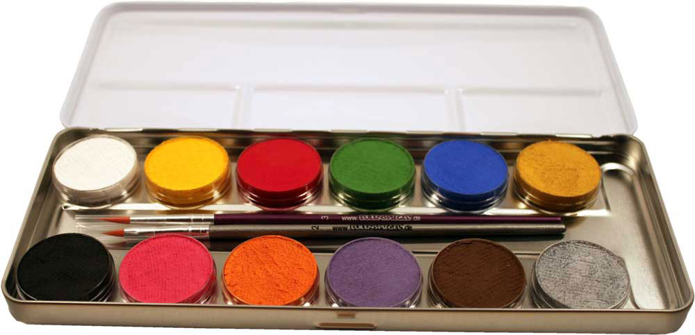 Schmink Palette 12 Farben - 1