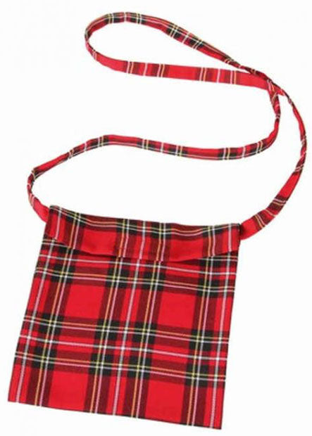 Schotten Tasche rot - 1