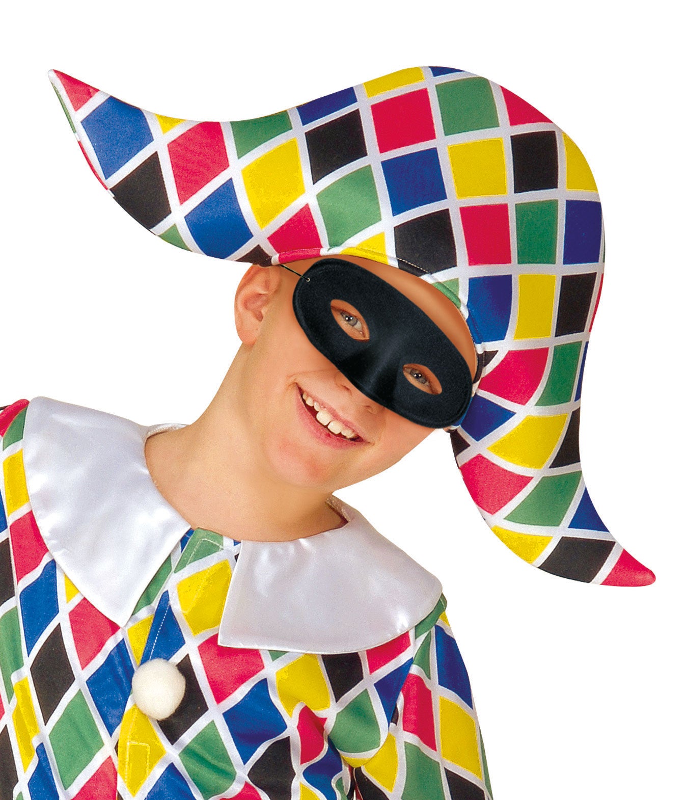 Schwarze Augenmaske für Kinder - 1