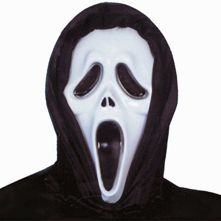 Screaming Mask mit Kapuze - 1