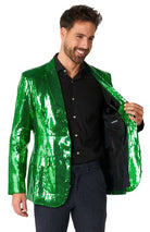 Suitmeister Sequins Green Jacket für Herren - 2