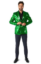 Suitmeister Sequins Green Jacket für Herren - 4