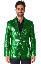 Suitmeister Sequins Green Jacket für Herren - 1