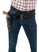 Edler Cowboy Pistolen Holster schwarz - 1