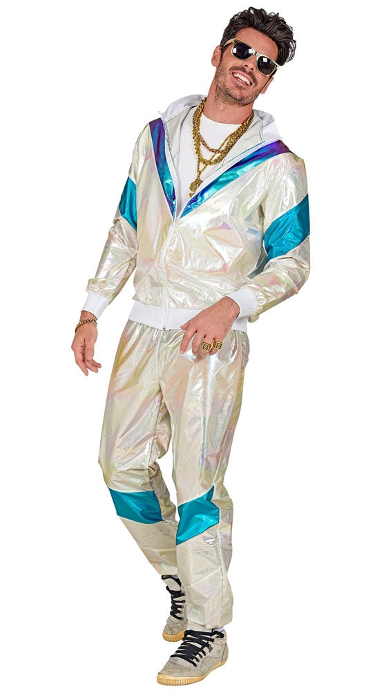 80er Jahre Trainingsanzug holographic Unisex - 2