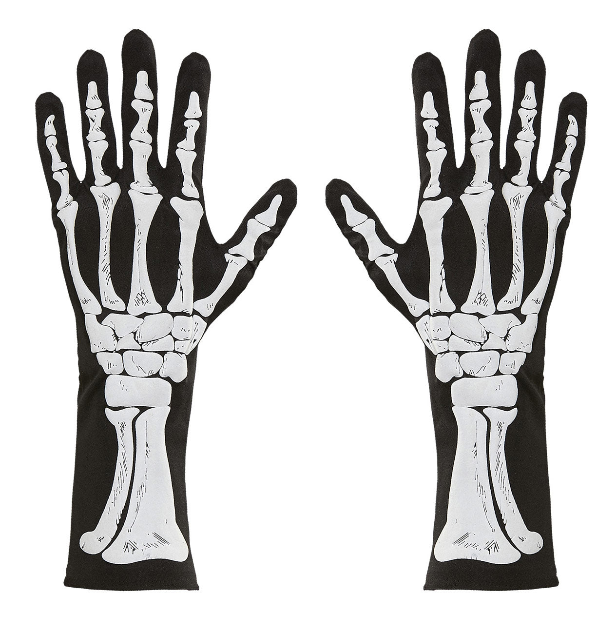 Skelett Handschuhe 35cm - 1