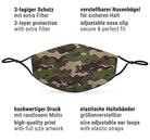 Mund-Nasen-Maske camouflage für Kinder - 4