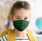 Mund-Nasen-Maske Zauberschule grün für Kinder - 5