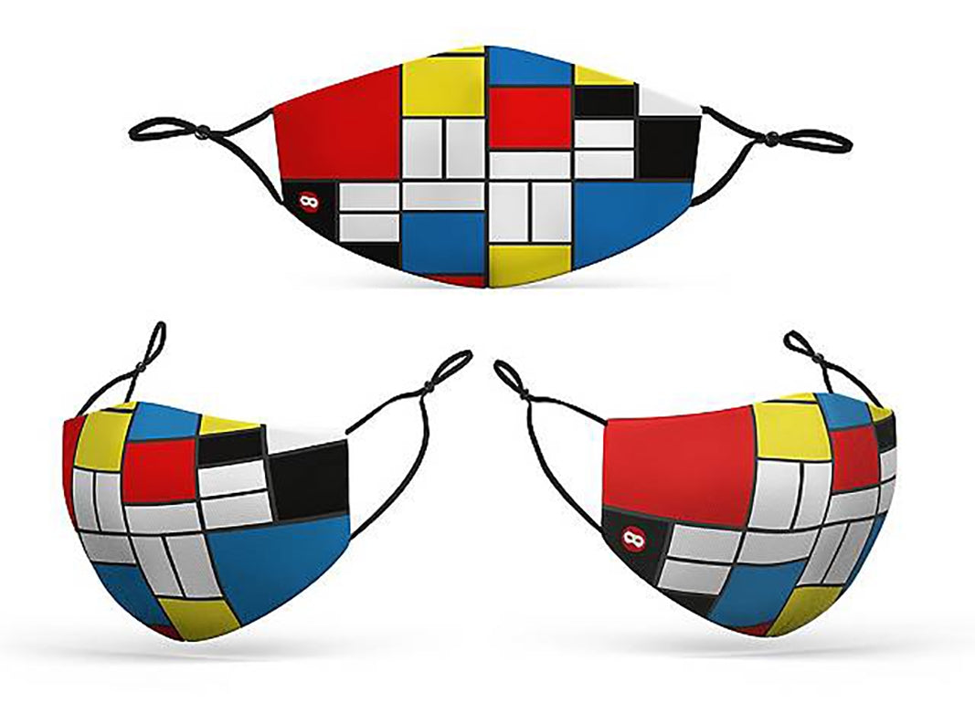 Mund-Nasen-Maske Mondrian - 2