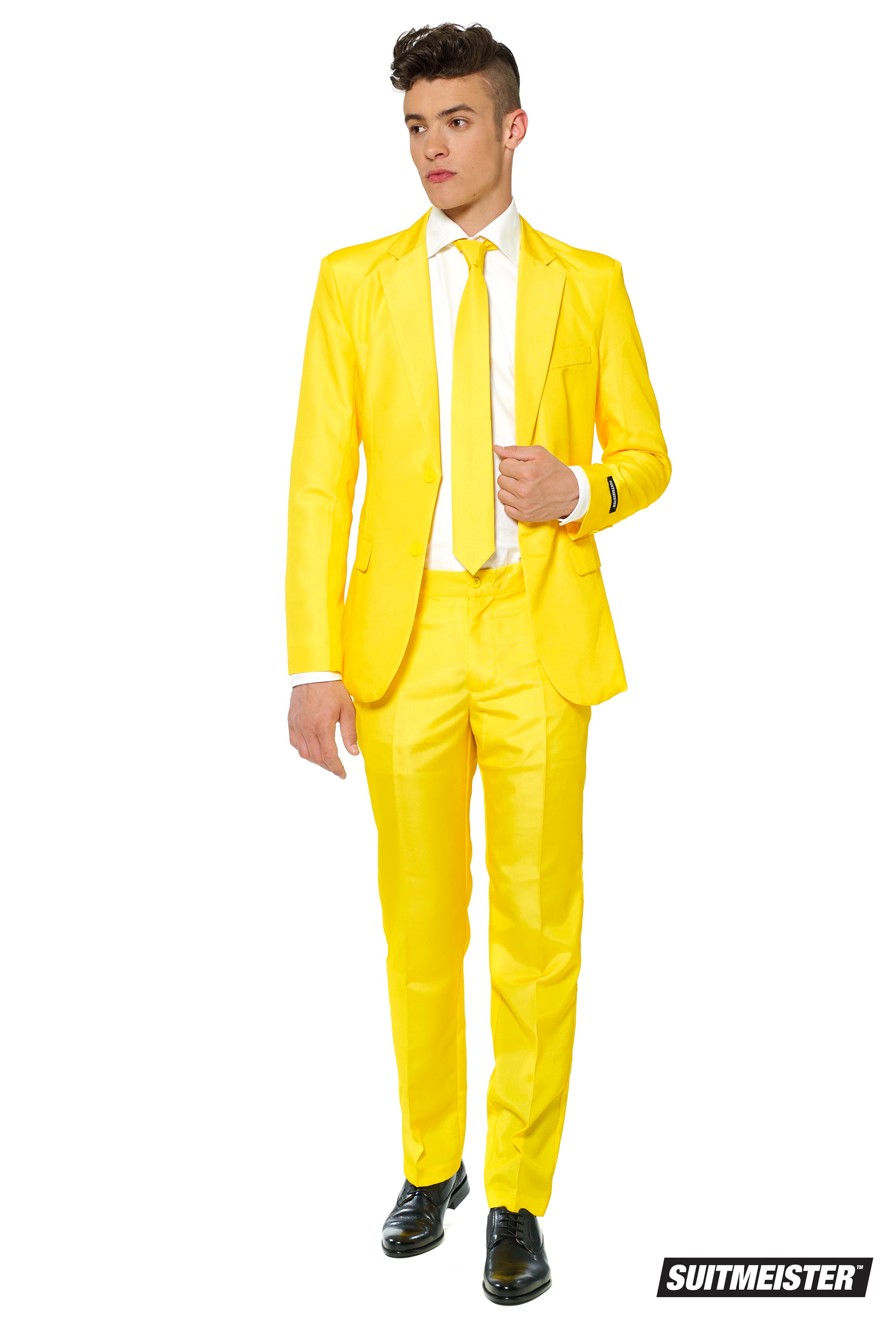 Suitmeister Partyanzug Solid Yellow 1