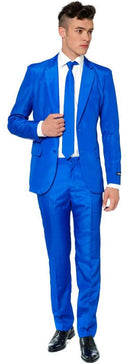 Suitmeister Solid Blue Anzug - 1