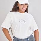 T-Shirt Bride Größe L in Weiß 1