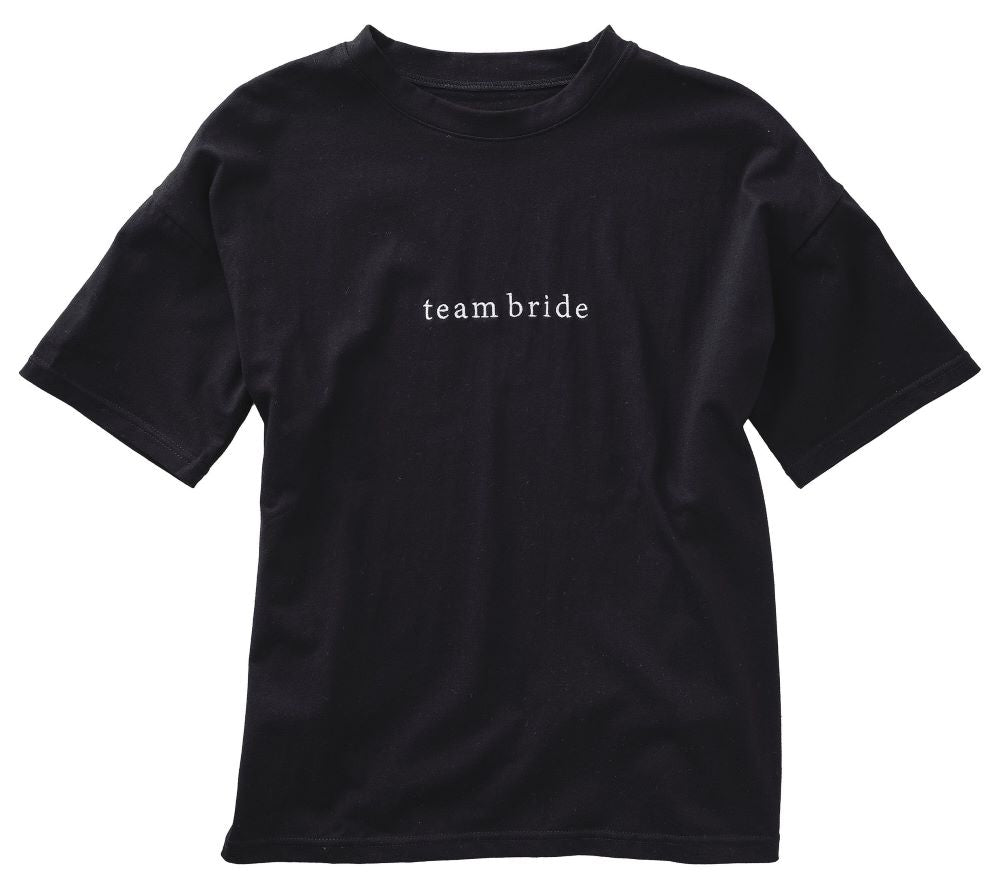 T-Shirt Team Bride Größe XL in Schwarz 2