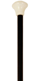 Klassischer Tanzstock schwarz 80cm - 2