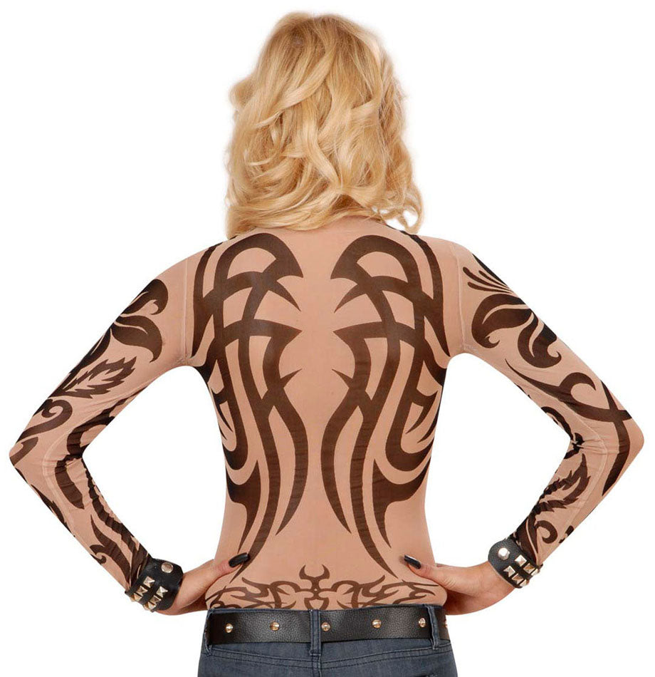 Tattoo Shirt Tribalsmotiv für Damen - 2