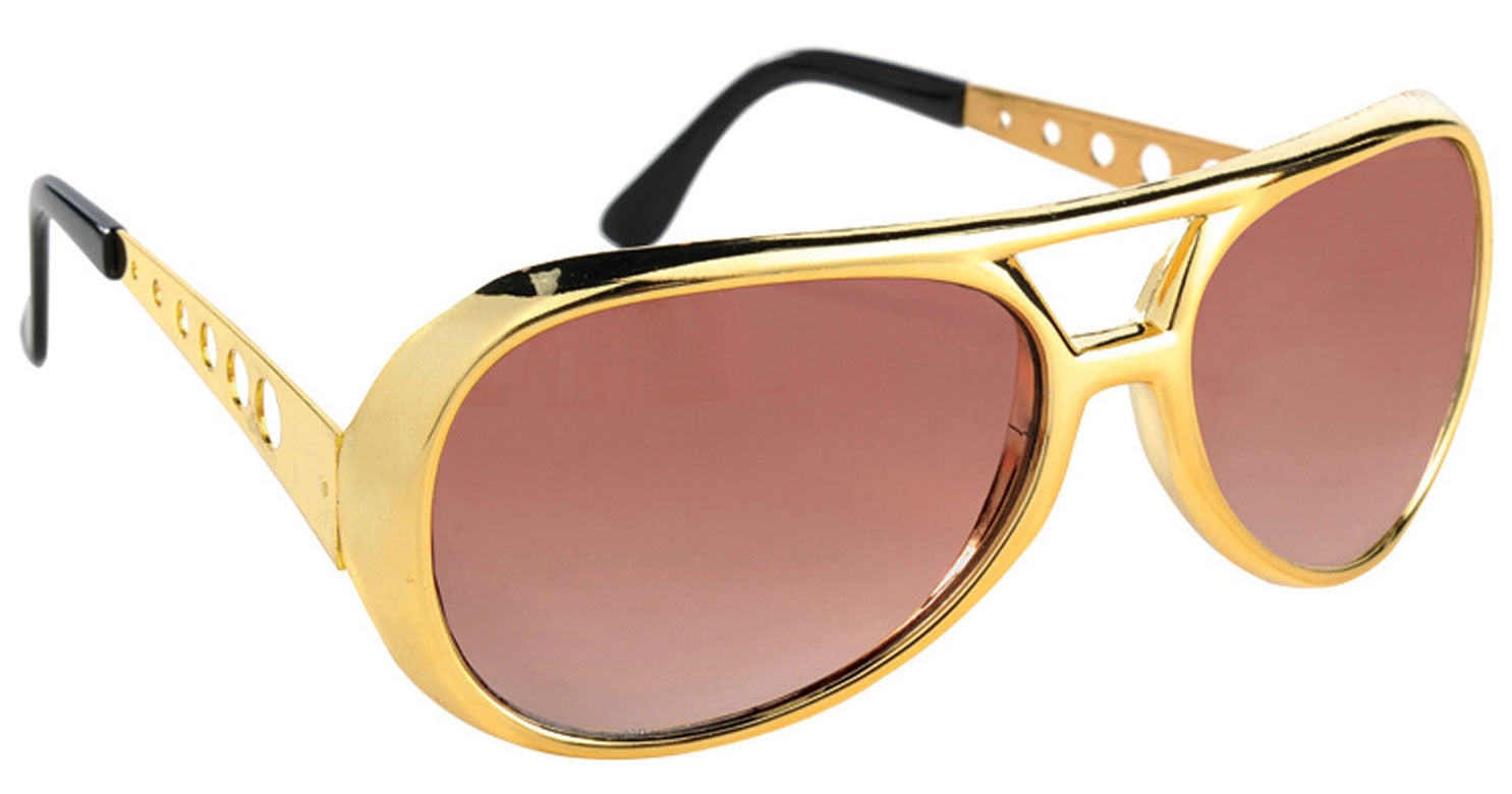 The King of Rock Brille gold - 1