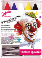 Theater Schmink Stifte mit Spitzer - 1