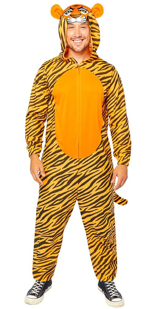 Tiger Overall Kostüm für Herren - 1