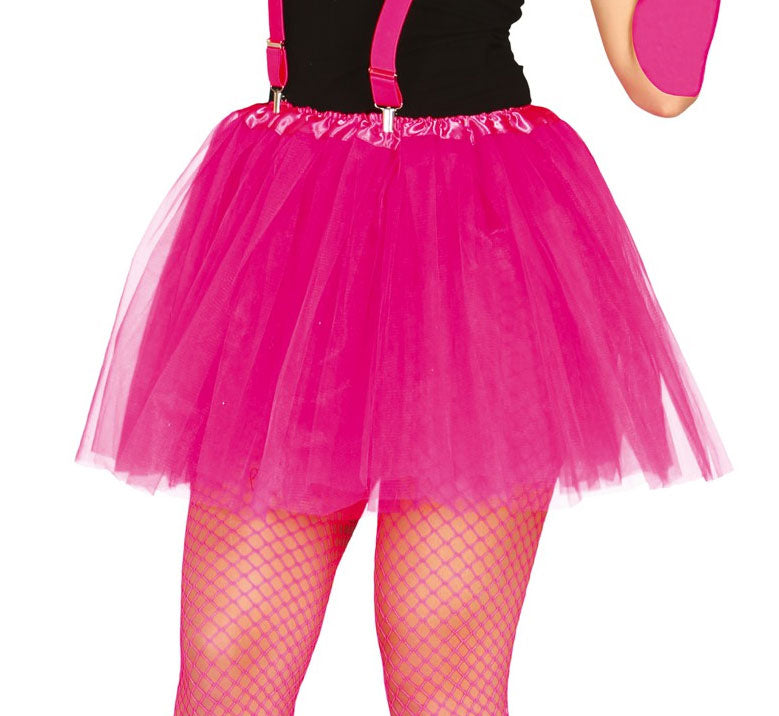 Tutu neon-pink für Damen - 1