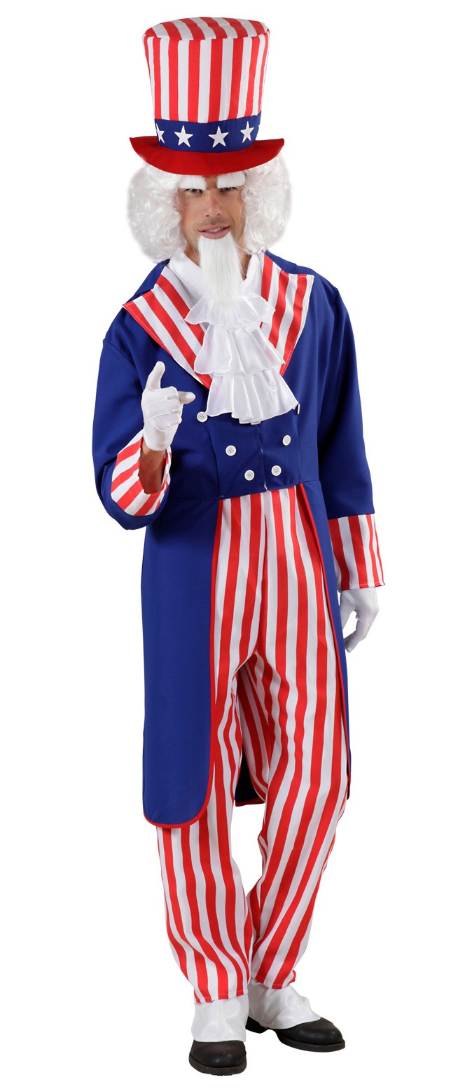 Uncle Sam Allstar Herrenkostüm 2